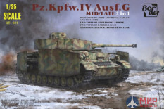 BT-001 Border 1/35 PZ.KPFW.IV AUSF.G MID/LATE (2 IN 1)