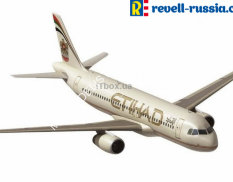 03968 Revell самолёт  Airbus A320 Etihad Airways  (1:144)