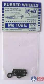 ELF7217 ELF 1/72 Колеса МЕ-109Е