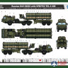 85517 Hobby Boss ЗРК Russian BAZ-64022 with 5P85TE2 TEL S-400  (1:35)