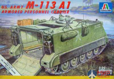 276 Italeri 1/35 Бронемашина M-113 A1 ARMORED PERSONNEL CARRIER