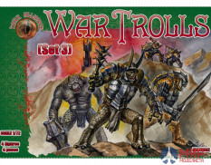 ALL72032 Dark Alliance 1/72 War Trolls. Set 3