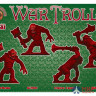 ALL72032 Dark Alliance 1/72 War Trolls. Set 3