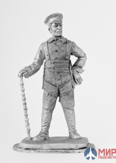 116  Ратник 54 мм Командир Эскадрилии "Рихтгофен", 1918 г.  олово