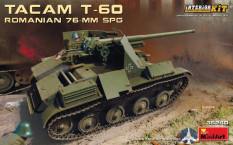 35240 MiniArt РУМЫНСКАЯ 76-мм САУ “TACAM” T-60 С ИНТЕРЬЕРОМ