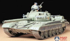 35160 Tamiya 1/35 Советский танк Т-72М1 с металлическими решетками радиатора и 1 фигурой