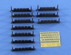 NSA350037 North Star Models 1/350 Фототравление Kriegsmarine life Rafts (type SA1B0vw58) 50 pcs