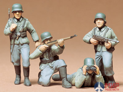 35002 Tamiya 1/35 Фигуры German army INFANTRY