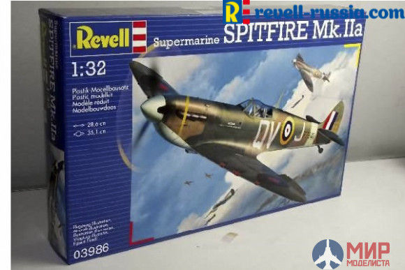 03986 Revell самолёт Supermarine Spitfire Mk.IIa  (1:32)