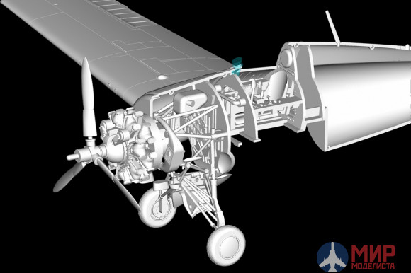 80328 Hobby Boss самолёт  F4F-4 Wildcat  (1:48)