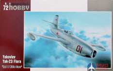 SH72248 Special Hobby Yakovlev Yak-23 Red & White Stars