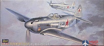 51301 Hasegawa Самолет ЯК-3 1/72 + патрубки Москит 72-41+ фототравление Dako 72038/72019