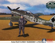 08251 Hasegawa Самолет Focke-Wulf Fw190D-9 BARKHORN with figure 1/32