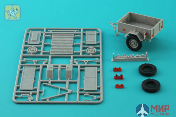 NS-P-35001 North Star Models 1/35 -704 Soviet light trailer