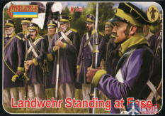 STR169 Strelets*R 1/72 Landwehr Standing at Ease