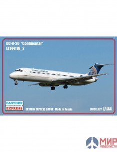 ее144119_2 Авиалайнер DC-9-30 Continental Восточный экспресс, 1/144