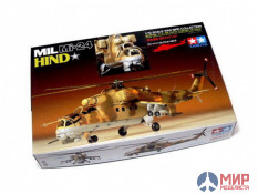 60705 Tamiya 1/72 Советский/российский ударный вертолёт Mi-24 Hind
