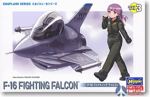 60103 Модель самолета EGG PLANE F-16 FIGHTING FALCON (HASEGAWA)