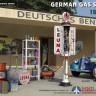 35598  MiniArt Игрушка  аксессуары  German Gas Station 1930-40s (1:35)