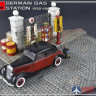 35598  MiniArt Игрушка  аксессуары  German Gas Station 1930-40s (1:35)