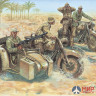 6121 Italeri солдаты  WWII German Motorcycles  (1:72)