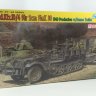 6711 Dragon САУ Sd.Kfz.10/4 fur 2cm Flak 30 1040 Production with Ammo Trailer  1/35