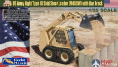 35GM0009 Gecko Models US Army Light Type III Skid Steer Loader M400W w/Bar Track  (1:35)