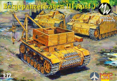 MW7255 Military Weels Bergepanzerwagen III Ausf J 1/72