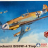 08881 Hasegawa Самолет Messerschmitt Bf109F-4 Trop 1/32