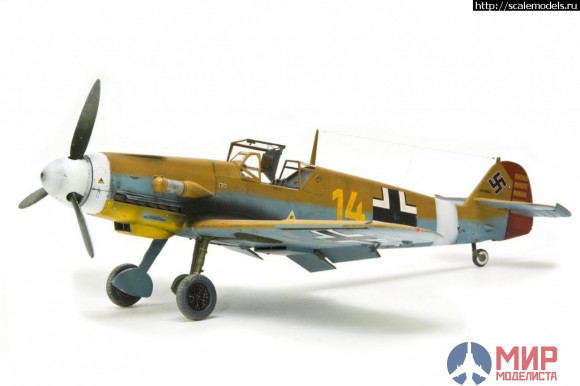 08881 Hasegawa Самолет Messerschmitt Bf109F-4 Trop 1/32