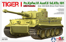 RM-5001 Rye Field Models 1/35 Tiger I Pz.Kpfw.VI Aust.E Sd.Kfz.181 Initial Production