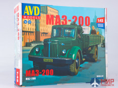 1365AVD AVD Models 1/43 Сборная модель МАЗ-200 бортовой