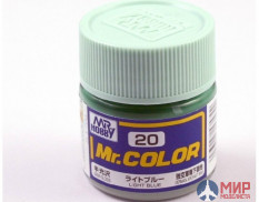 C 20 Gunze Sangyo (Mr. Color) Краска уретановый акрил Mr. Color 10мл  LIGHT BLUE