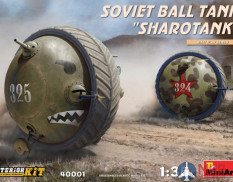 40001 Mini Art танк SOVIET BALL TANK “Sharotank” INTERIOR KIT (1:35)