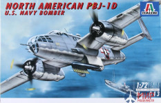 043 Italeri 1/72 Самолет PBJ-1D (B-25 Navy)