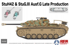 RM-5086 Rye Field Models StuH42 & StuG.III Ausf.G Late Production 1\35