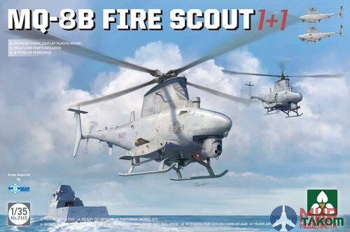 2165 Takom MQ-8B Fire Scout 1+1