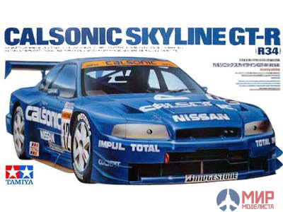 24219 Tamiya 1/24 Автомобиль Calsonic GT-R (R34)