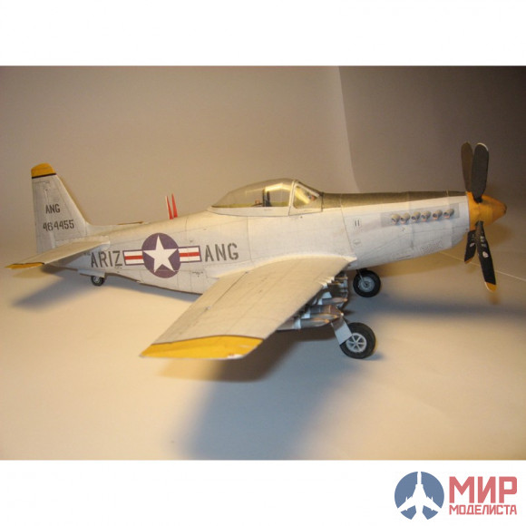 23 Бумажное моделирование Истребитель P-51H 1/33