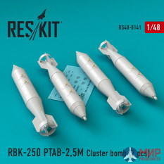 RS48-0141 ResKit РБК-250 ПТАБ-2,5M кассетная бомба (4 шт.)