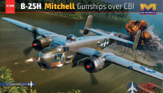 01E037 HK models 1/32 B-24H Mitchell Gunships over CBI