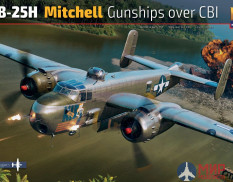 01E037 HK models 1/32 B-24H Mitchell Gunships over CBI