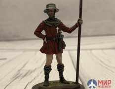 020 Окрашенная фигура Алебардист 54мм