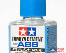 87137 Tamiya Cement Клей для пластика АБС, 40мл