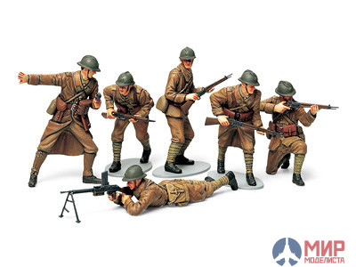 35288 Tamiya 1/35 Франнцузские пехотинцы French Infantry